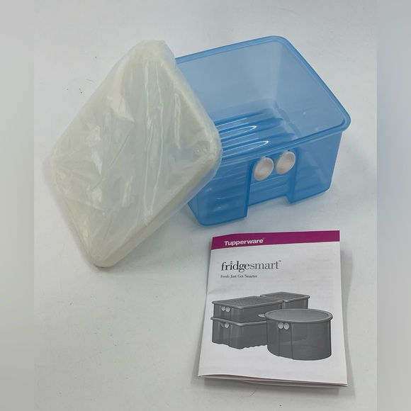 Tupperware Other - Tupperware Fridge Smart #3993A Vented Fruit  Vegetable Container w/ Seal Lid NEW